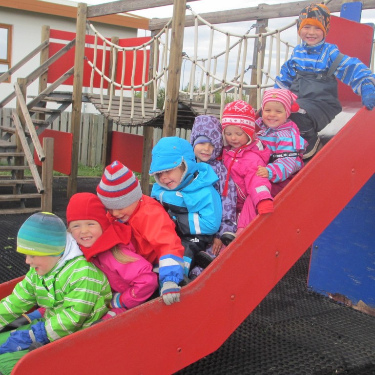 Á Barnabóli á Skagaströnd eru 36 börn á tveimur svonefndum kjörnum, yngri kjarna og eldri kjarna. Mynd/Barnaból.