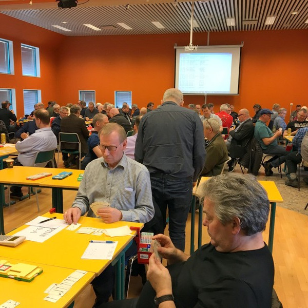 Frá Kjördæmamóti Bridgesambands Íslands 2018. Mynd: Guðrún Sighvatsdóttir.