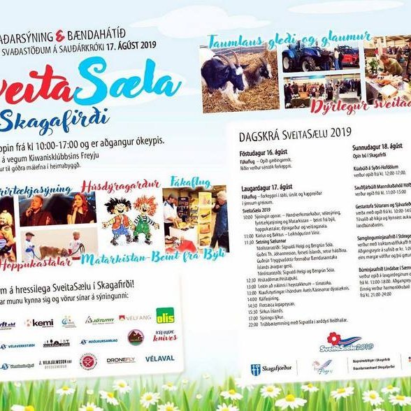 Hér er dagskráin í heild sinni um helgina.