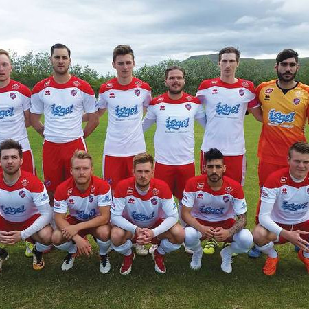 Lið Kormáks/Hvatar. Mynd: Róbert Daníel Jónsson