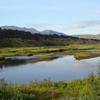 Frá Þingvöllum. Mynd af vef www.fullveldi1918.is