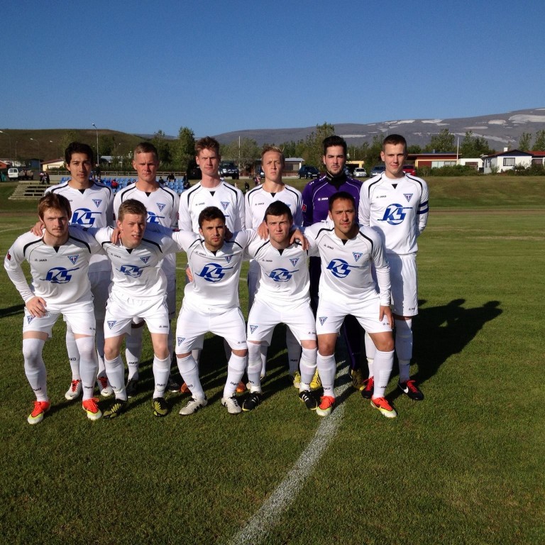 Jafntefli á aðalvellinum í gærkveldi