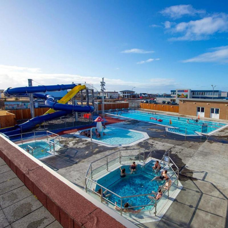 Sundlaugin á Blönduósi. Mynd Facebooksíða Íþróttamiðstöðvarinnar Blönduósi.