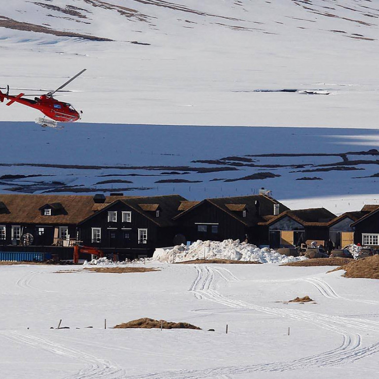 Lúxushótelið Deplum í Fljótum. MYND: ÓAB