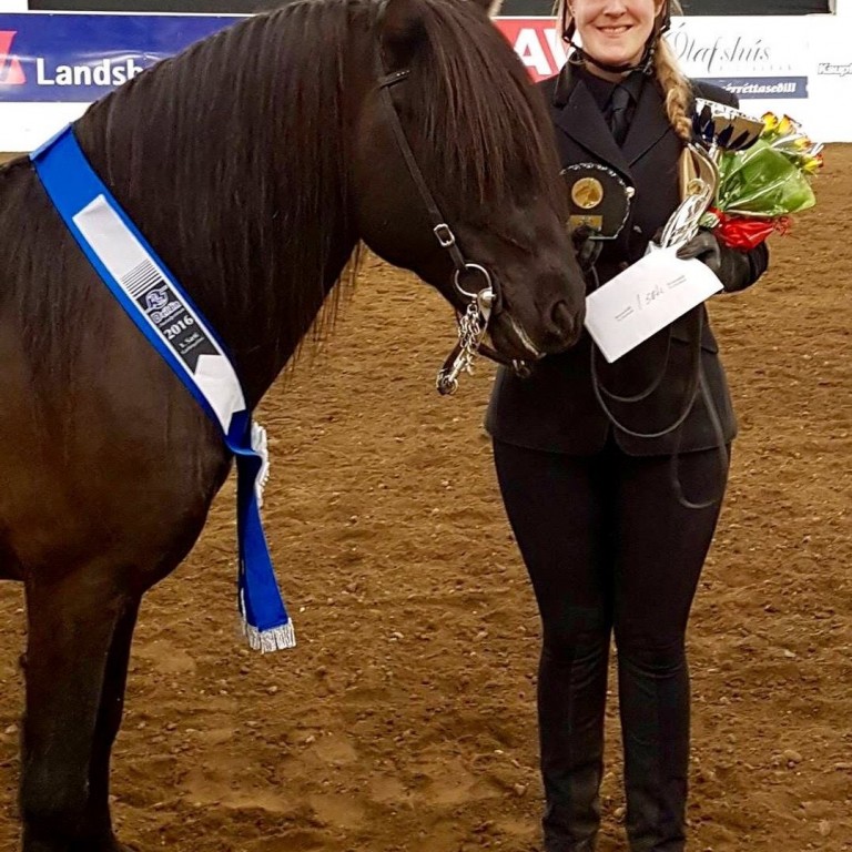 Artemisia Bertus og Korgur frá Ingólfshvoli. Mynd/KS-Deildin á Facebook.