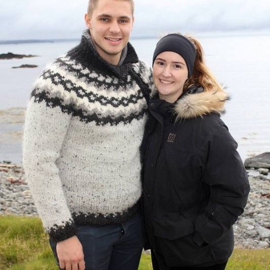 Matgæðingarnir Árný og Agnar.