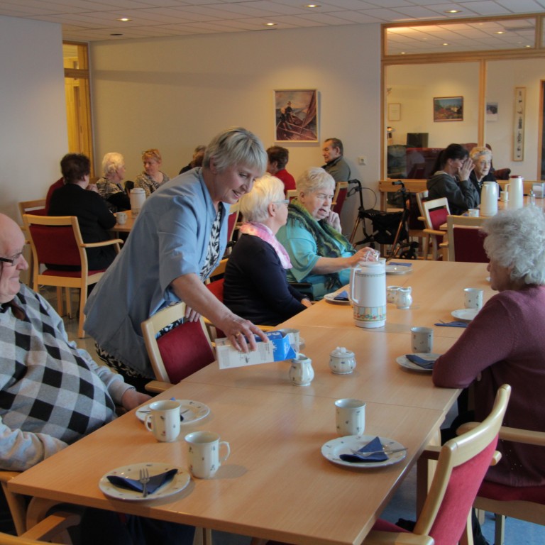 Úr dagdvöl aldraðra á Sauðárkróki. Mynd: BÞ.