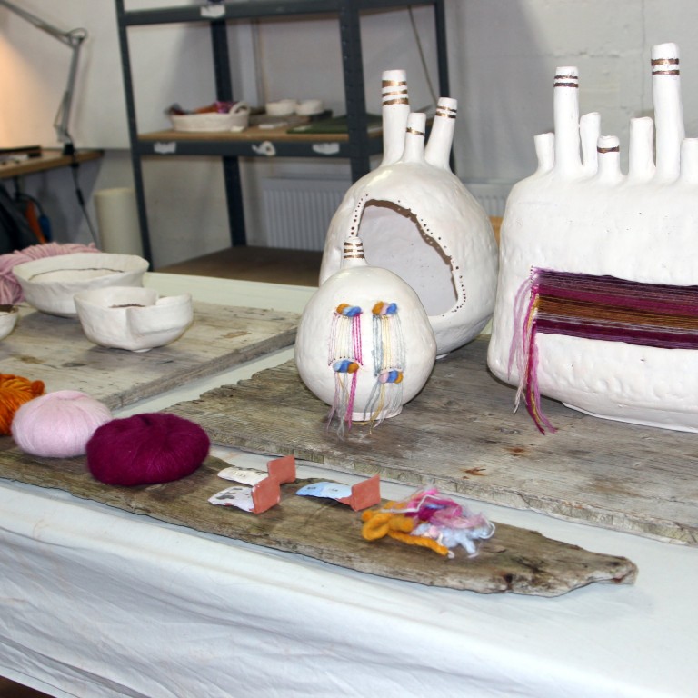 Frá opnu húsi í Nes listamiðstöð 25. október sl. Mynd: KSE.