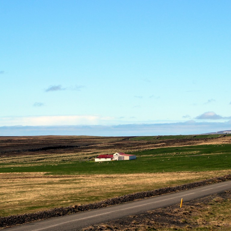 Hafursstaðir í Skagabyggð. Mynd: KSE