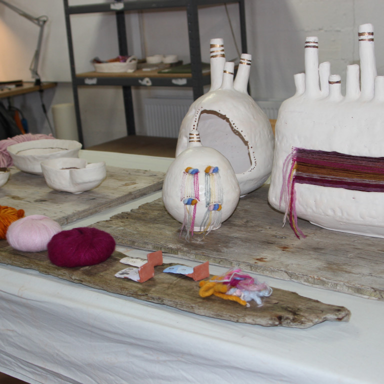 Frá opnu húsi í Nes-listamiðstöð í október í fyrra. Mynd: KSE