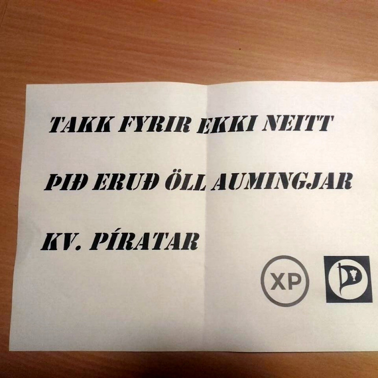 Framsóknarmenn standa ekki að baki Aumingjabréfsins.