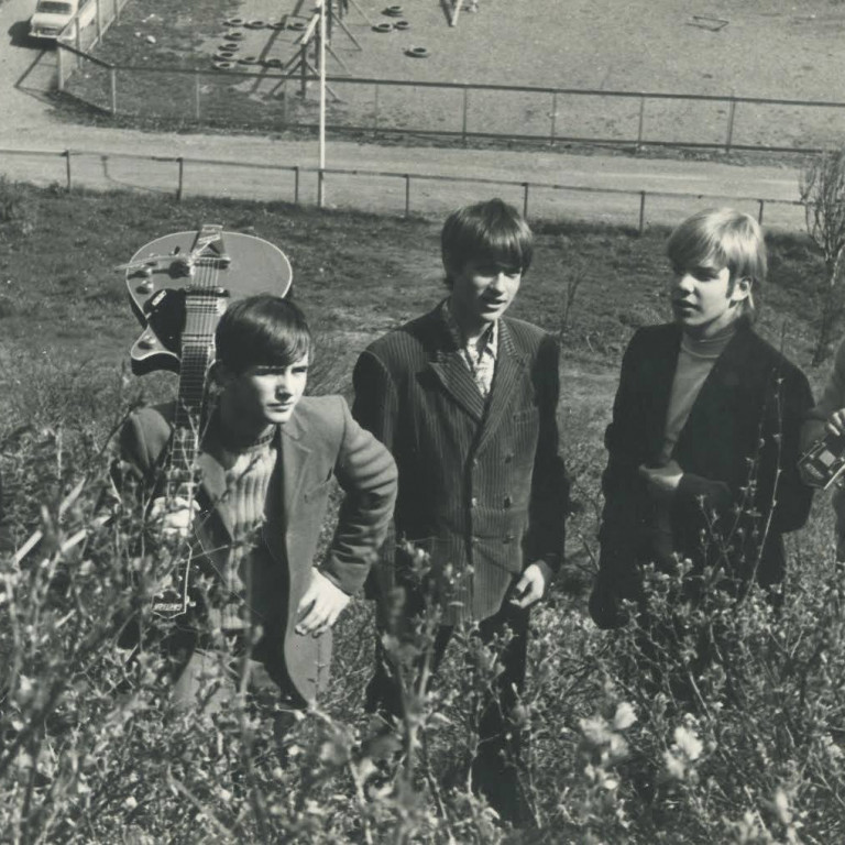 Flottir kappar á árum áður, Jóhann Friðriksson, Valgeir Kárason, Guðni Friðriksson, Hörður G. Ólafsson og Sveinn Ingason. Myndin fengin af fésbókarsíðu Skagfirðingafélagsins.