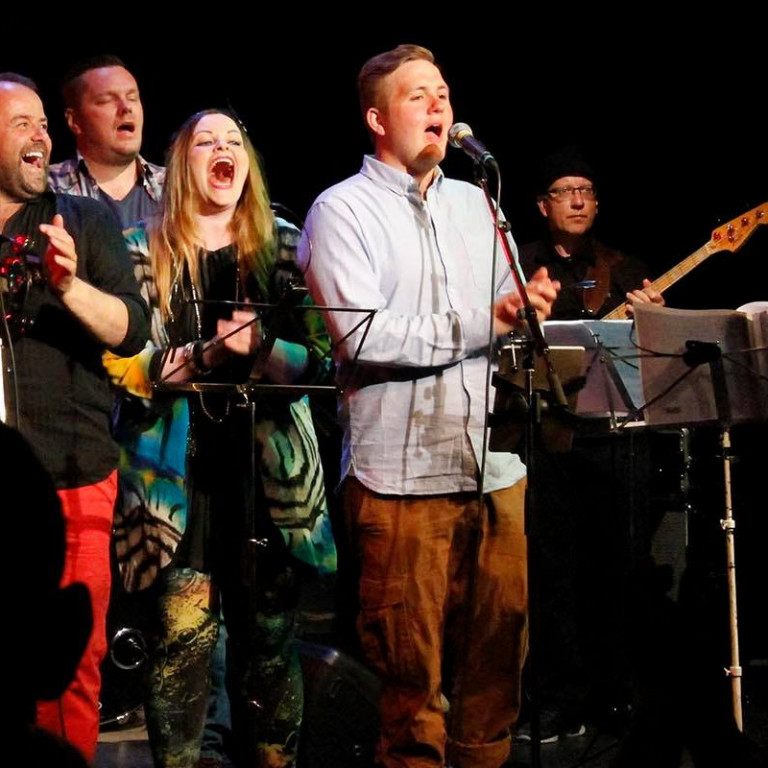 Gleði og gaman á VSOT-tónleikum í Bifröst sumarið 2015. MYND: ÓAB