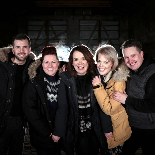 Fókushópurinn treystir á norðlendinga alla í stigagjöfinni i kvöld, já og líka alla hina. Myndir sendi Eiríkur Hafdal.