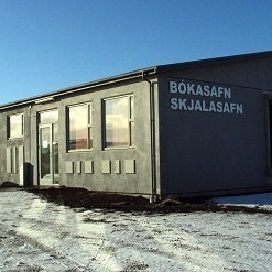Héraðsskjalasafnið og bókasafnið á Blönduósi. Mynd:Skjalhun.is