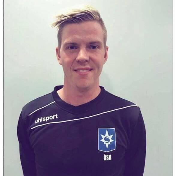 Óskar Smári kominn í Stjörnutreyjuna. Mynd af Facebook.