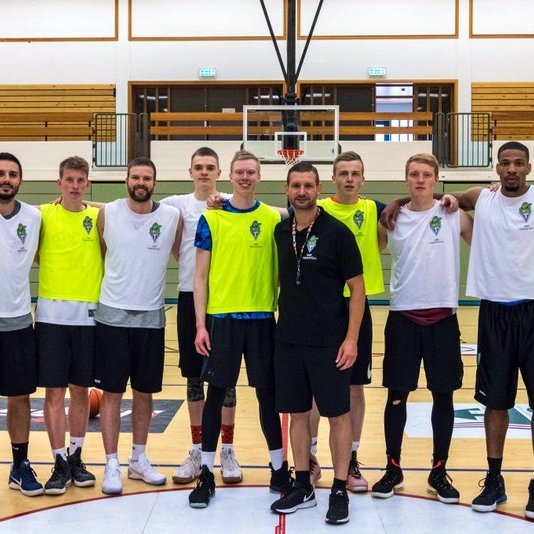 Frá fyrstu æfingu Tindastóls sl. laugardag. Mynd af FB-síðu körfuboltadeildar Tindastóls.