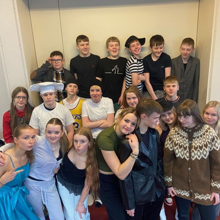 Flotti leikhópurinn. MYND AÐSEND