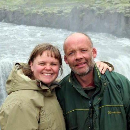 Matgæðingurinn Ragnheiður og maður hennar Björn Helgi.