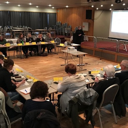 Vel var mætt á námskeiðið. Mynd: ssnv.is