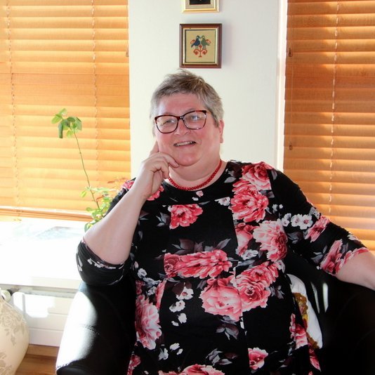 Ásta Ólöf Jónsdóttir, ein af stjórnarkonum Pilsaþyts. Mynd FE