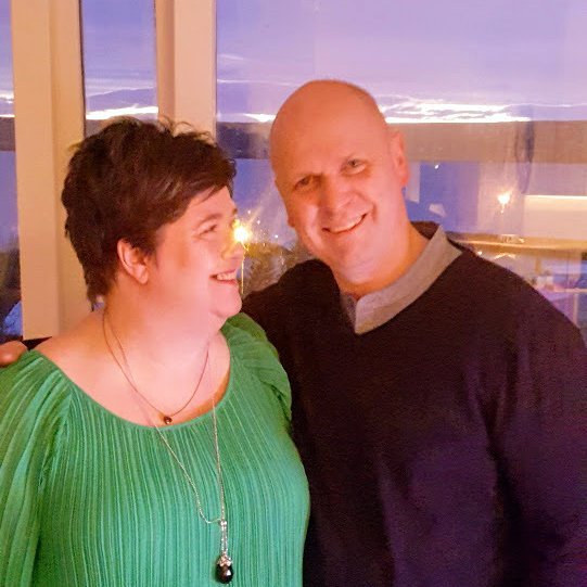 Matgæðingarnir Jenný og Arnar. Aðsend mynd.