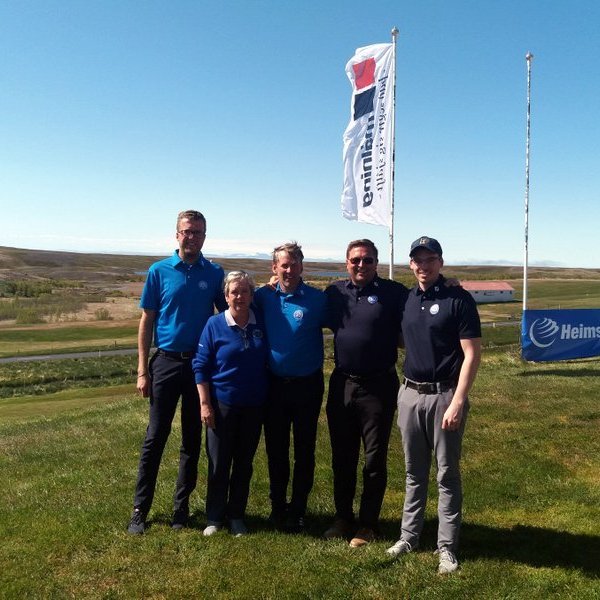 Guðmundur, Jóhanna, Hallsteinn, Margeir og Ari. Myndir: LAM