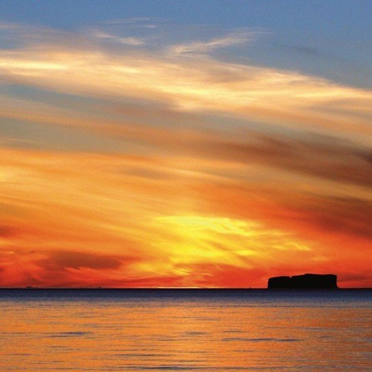 Sumarkvöld í Skagafirði. Mynd:ÓAB