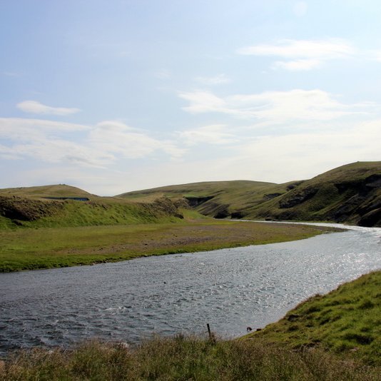 Víðidalsá. Mynd:FE