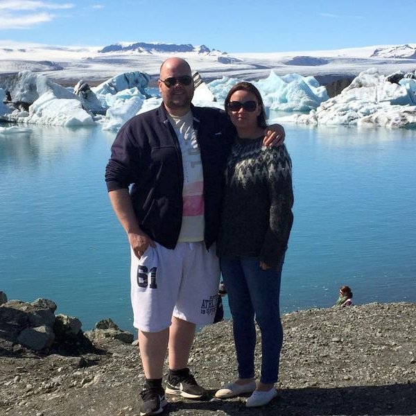 Matgæðingarnir Halldór og Lena Marie. Aðsend mynd.