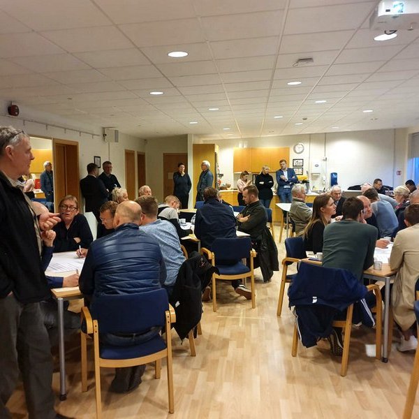 Frá íbúafundi um endurskoðun aðalskipulags Svf. Skagafjarðar. Mynd: Sigfús Ólafur Guðmundsson.