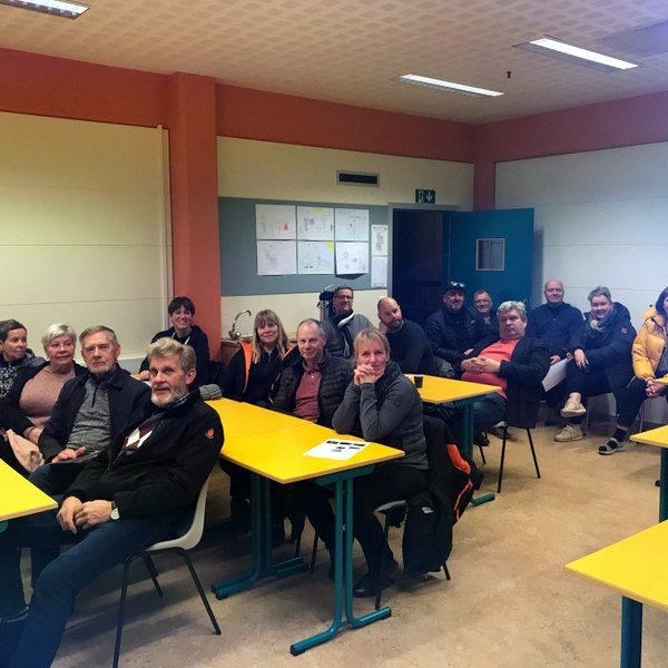 Vel var mætt á kynningarfund GSS í gær. Mynd: KBH.