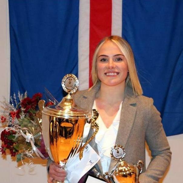 Perla Rut Albertsdóttir, íþróttamaður USVH 2018.