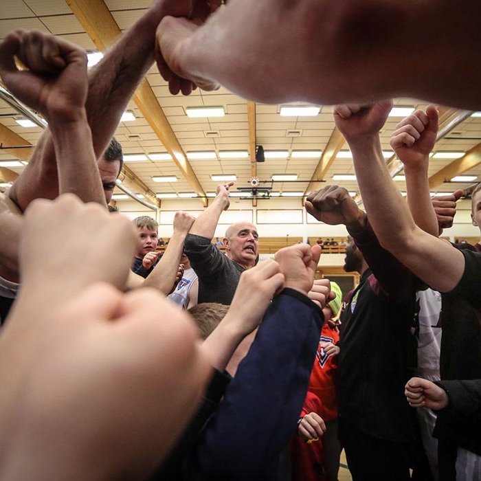 Áfram Tindastóll! MYND: HJALTI ÁRNA