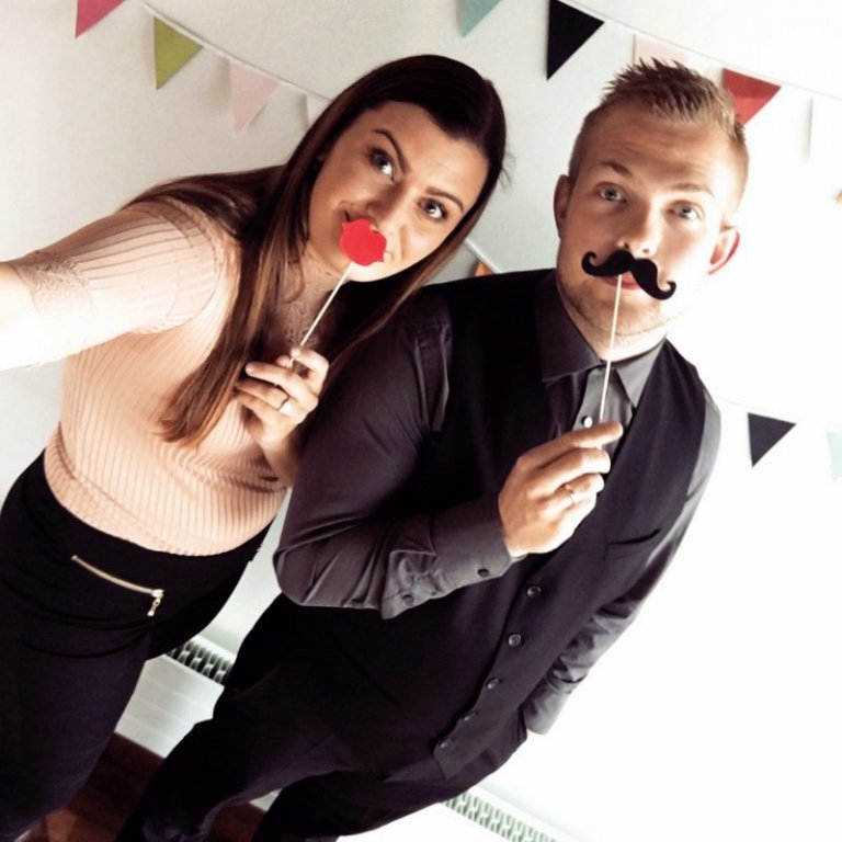 Matgæðingarnir Sigurveig og Sigmar. Aðsend mynd.