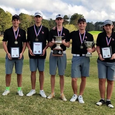 AArnar Geir og félagar með verðlaunin sín. Myndin tekin af gss.is.