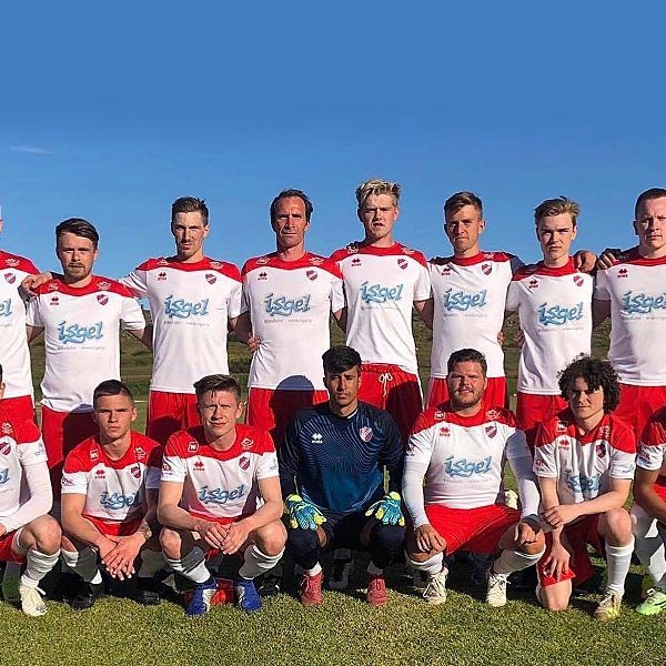 Lið Kormáks/Hvatar. MYND AF FB