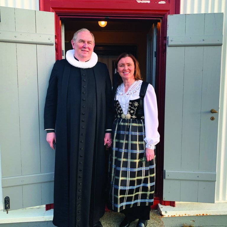 Guðni Þór og Guðrún Lára á Melstað