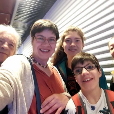 Henrike Wappler og fjölskylda. Aðsendar myndir.