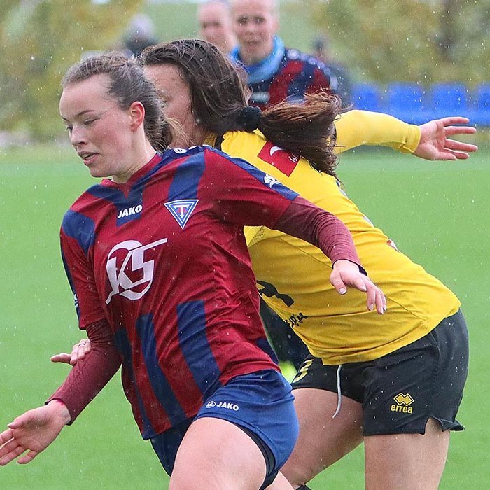 Laufey Harpa var á skotskónum í gær. MYND: ÓAB