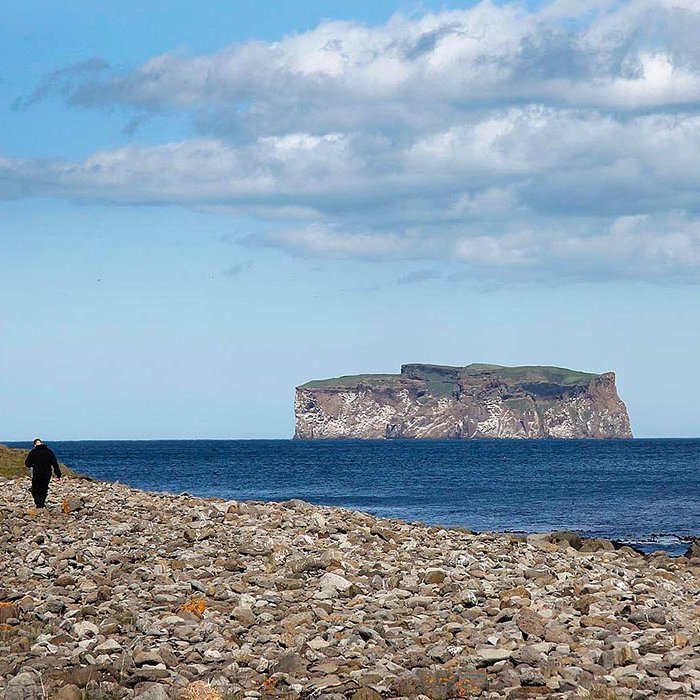 Drangey á Skagafirði. MYND: ÓAB