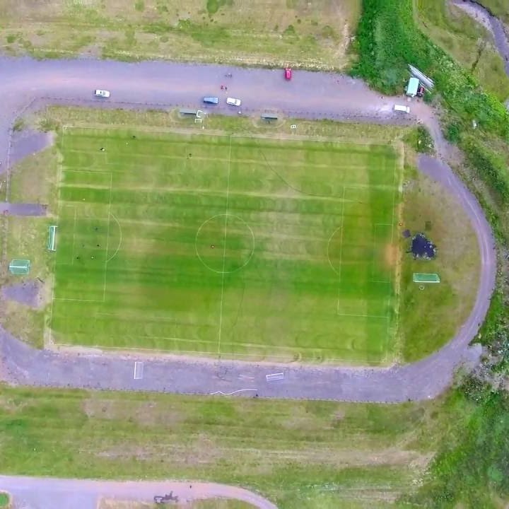 Kirkjuhvammsvöllur. Mynd: Húnaþing vestra