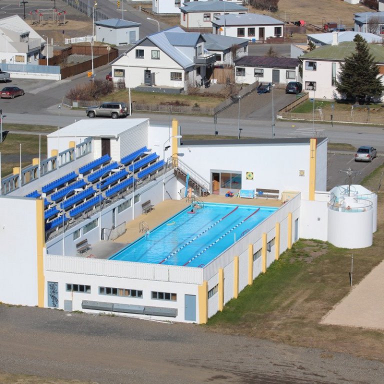 Sundlaug Sauðárkróks. Mynd: Sveitarfélagið Skagafjörður.