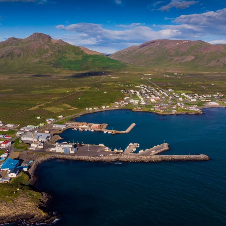 Skagaströnd. Mynd: Visitnorthiceland.is