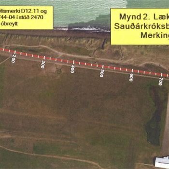 Samkvæmt tillögum þjónustusviðs Vegagerðarinnar um lækkun hámarkshraða á Sauðárkróksbraut verður hraðinn tekinn niður í 70 rétt austan innkeyrsu að hesthúsahverfi.