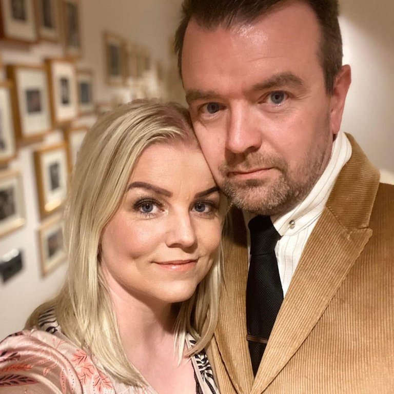 Hugrún Sif ásamt eiginmanni sínum; Jóni Ólafi. AÐSEND MYND