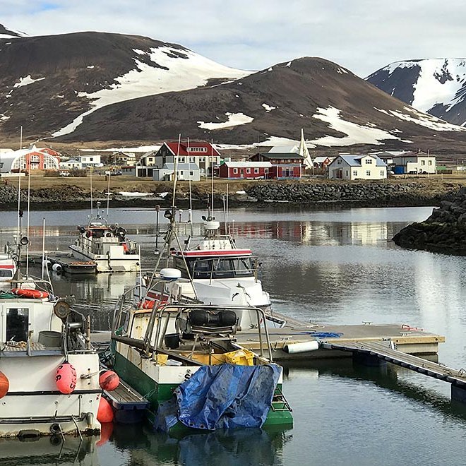 Frá Skagaströnd. MYND: ÓAB