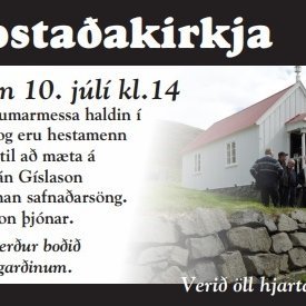Sumarmessa í Knappstaðakirkju