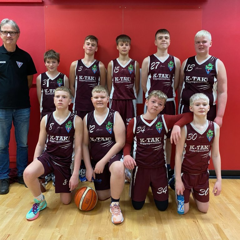 8.fl. drengja - flottur hópur hér á ferðinni. Ljósm. Sylvía Dögg Gunnarsdóttir