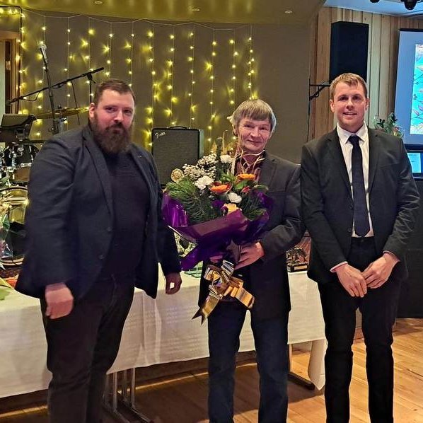 Mynd: Jón Árni í Steinnesi, Valdimar Guðmannsson eða Valli Húnabyygð og svo Birgir Þór Haraldsson á Kornsá. Aðsendar myndir.